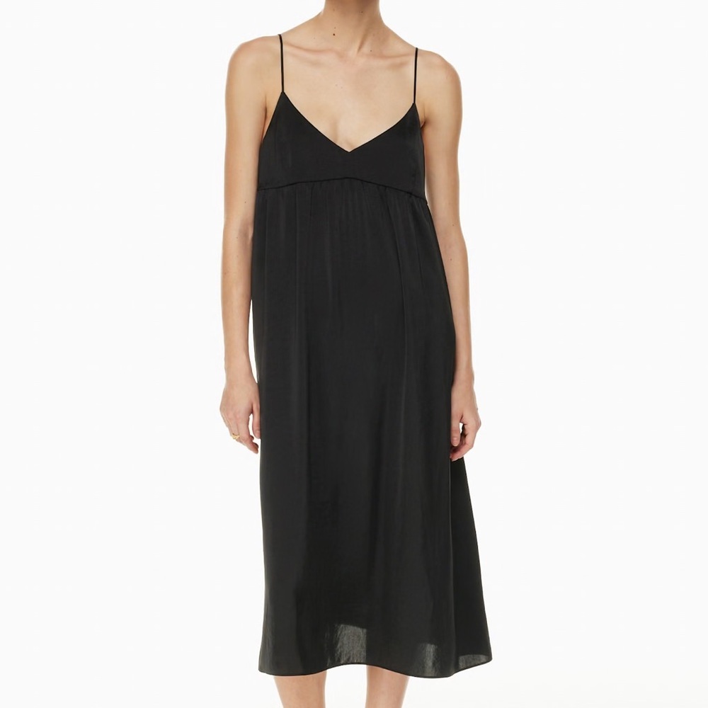 Aritzia Wilfred Lover Babydoll Midi Dress